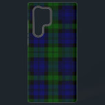 Black Watch Tartan Blue Green Plaid Samsung Galaxy S22 Ultra Case<br><div class="desc">Black Watch Clan Tartan Blue Green Plaid</div>