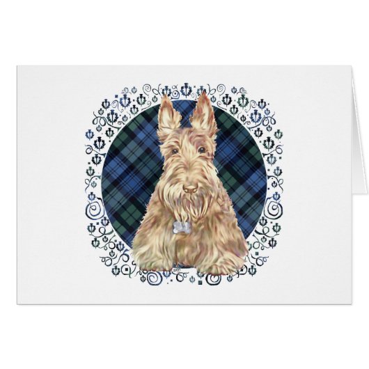 Black Watch Tartan Cards (Front Horizontal)