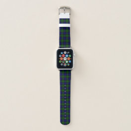 Black Watch Tartan Plaid Apple Watch Band