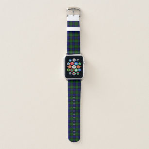 Black Watch Tartan Plaid Apple Watch Band