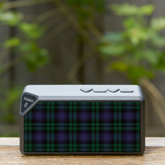 Black Watch Tartan, Plaid Bluetooth Speaker