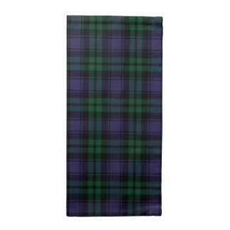 Black Watch Tartan, Plaid Cloth Napkin