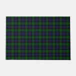 Black Watch Tartan Plaid Doormat