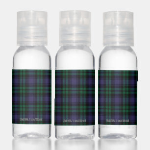 Black Watch Tartan, Plaid Hand Sanitizer