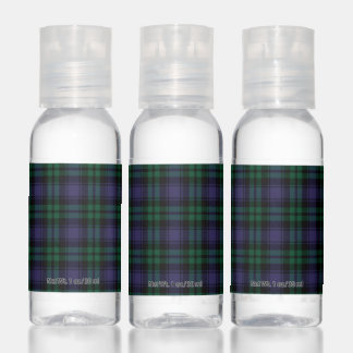 Black Watch Tartan, Plaid Hand Sanitizer