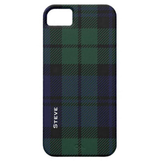 Black Watch Tartan Plaid iPhone SE/5/5s Case