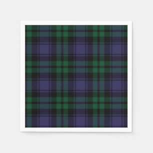 Black Watch Tartan, Plaid Napkins