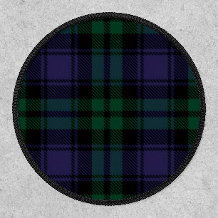 Black Watch Tartan, Plaid Patch