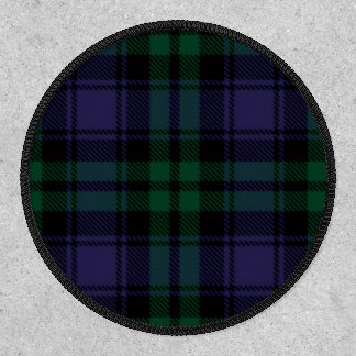 Black Watch Tartan, Plaid Patch