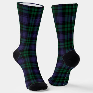 Black Watch Tartan, Plaid Socks