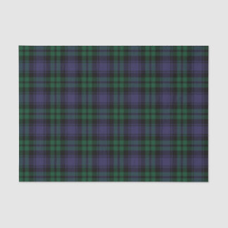 Black Watch Tartan, Plaid Tissue Paper