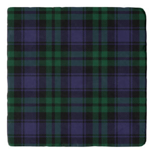 Black Watch Tartan, Plaid Trivet