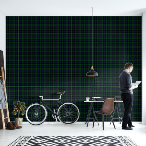 Black Watch Tartan Plaid Wallpaper