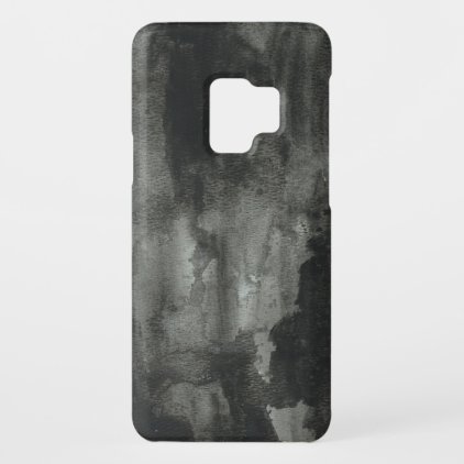 Black Watercolor Case-Mate Samsung Galaxy S9 Case