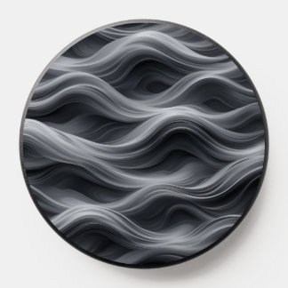Black wave PopSocket