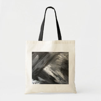 BLACK WAVES TOTE BAG