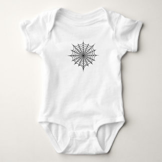 Black Web Baby Bodysuit