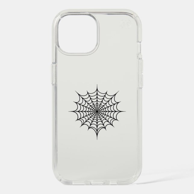 Black Web Speck iPhone Case (Front)