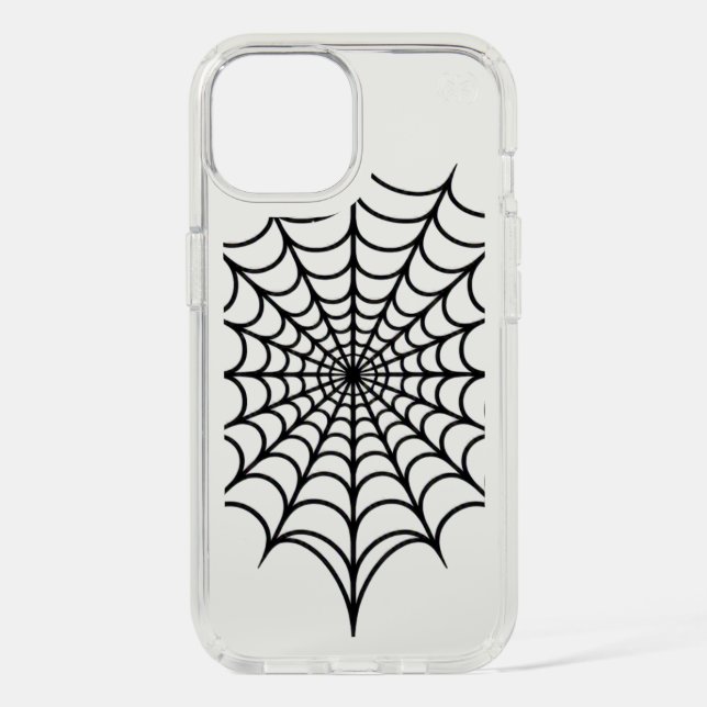 Black Web Speck iPhone Case (Front)