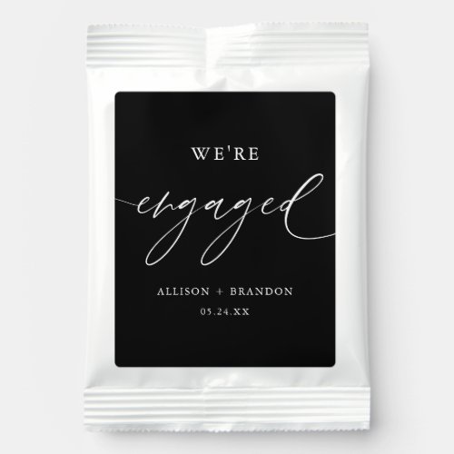  Black Were Engaged Engagement Party Favors  Margarita Drink Mix