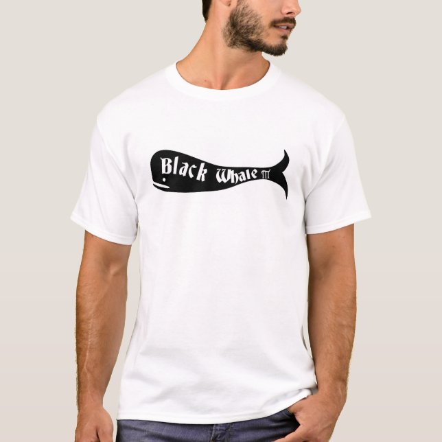 Black Whale III Tee For Men (Front)