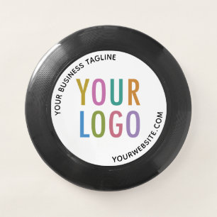 Black Wham-O Frisbee Ultimate 175g Custom Logo