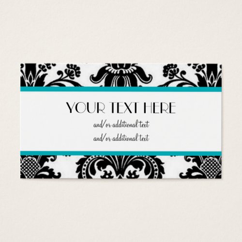 Black &amp; White Business Card