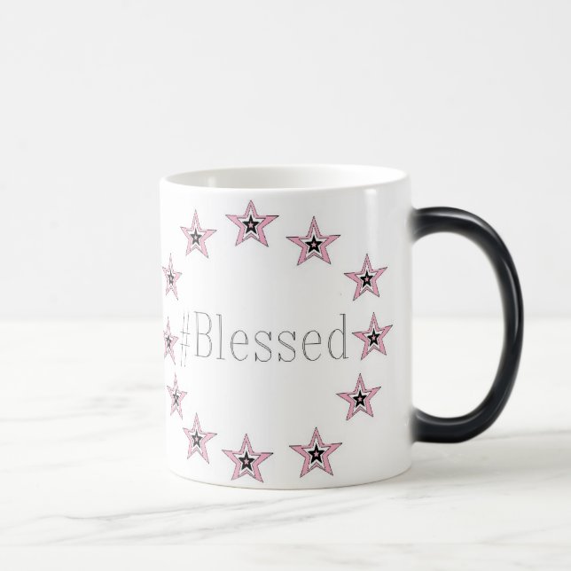 Black/White 11 oz Morphing Mug art by JShao (Right)