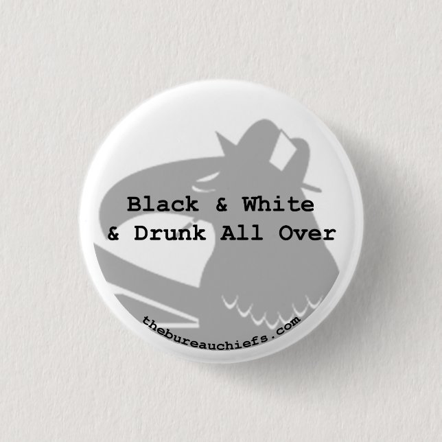 Black & White 1.25" Button (Front)