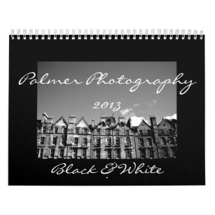 Black & White 2013 Calendar
