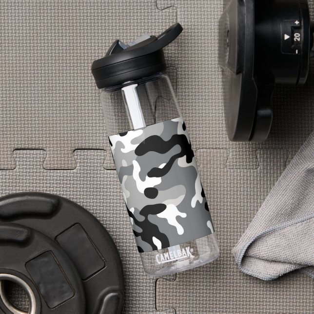 Black & White #2 Camo Camelbak Water Bottle (Gym)