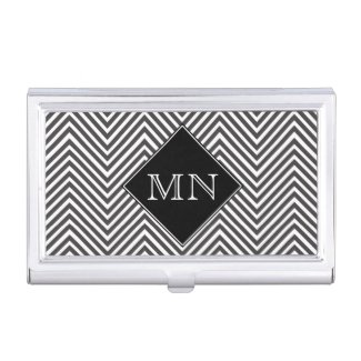 Black & White Abstract Chevron Pattern