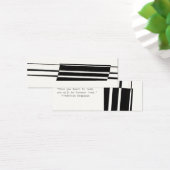 Black & White Abstract Expressionism Quotation (Desk)