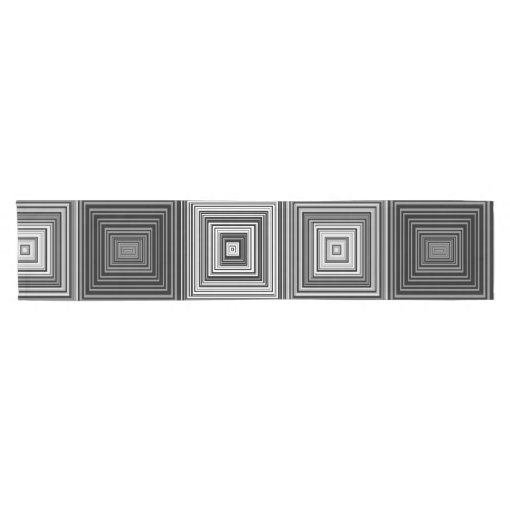 Black, White and Gray Squares Table Runner Zazzle