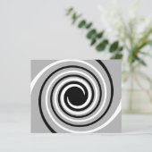 Black, White and Gray Twist Design. (Standing Front)