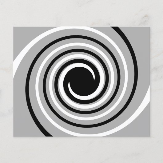 Black, White and Gray Twist Design. (Front)