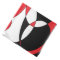 Black, White and Red Ellipticals Art