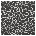 Black White Animal Skin Fabric