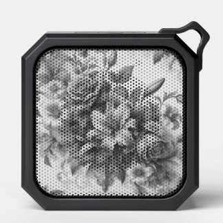 Black & White Antique Floral Perfection Bluetooth Speaker