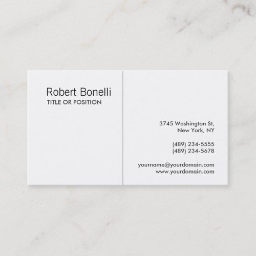 Black White Automotive Bakery Etc Business Card