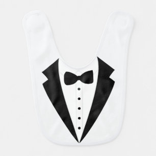 Black  White  Baby Bib