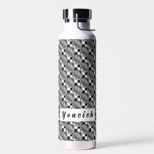 Black  White Balance by Kenneth Yoncich Water Bottle