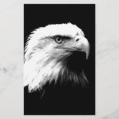 Black & White Bald Eagle (Front)