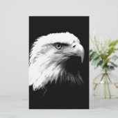 Black & White Bald Eagle (Standing Front)