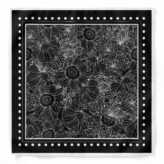 Black & White Bandada Bandana
