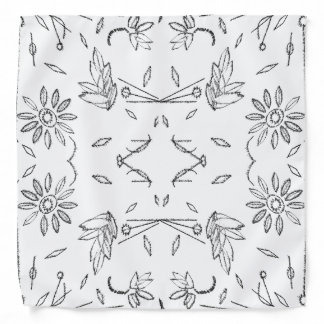 Black & White Bandana