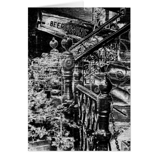 Black & White Bar Cards (Front)