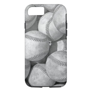 Black & White Baseball iPhone 8/7 Case