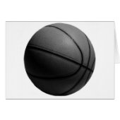 Black & White Basketball (Front Horizontal)
