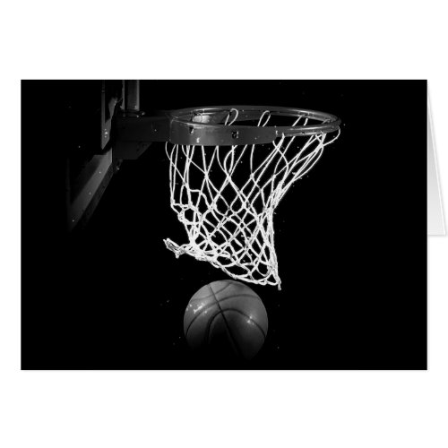 Black  White Basketball